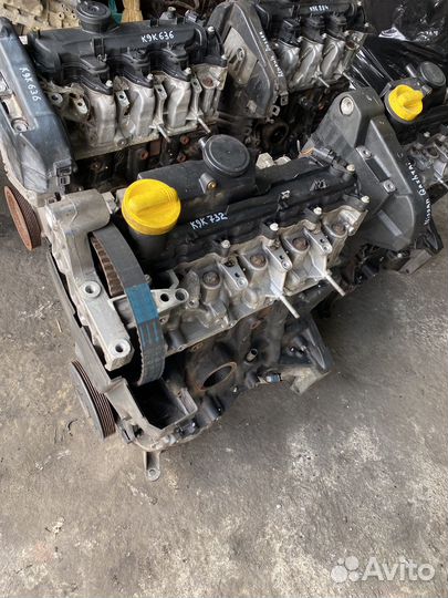 Двигатель K9K732 Renault Megan Scenic 1.5 diesel