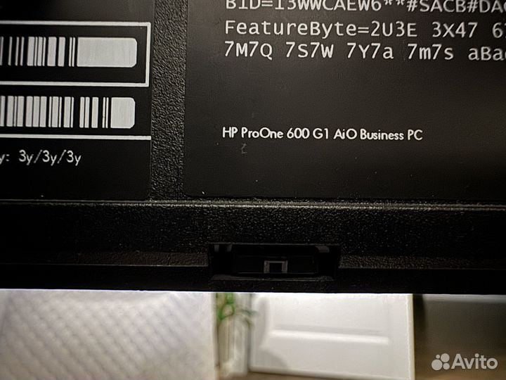 Моноблок HP ProOne 600 i5