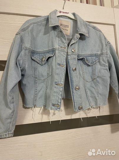 Пиджак джинсовый