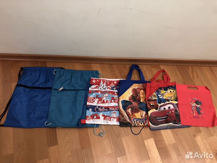 Рюкзаки, портфели, мешки для обуви