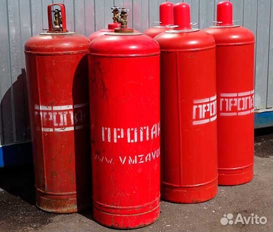 Полный баллон газа замена