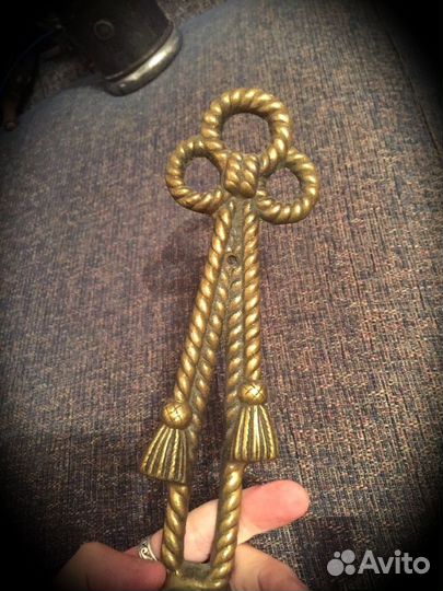 Подсвечники.коллекция.Старинные.латунные