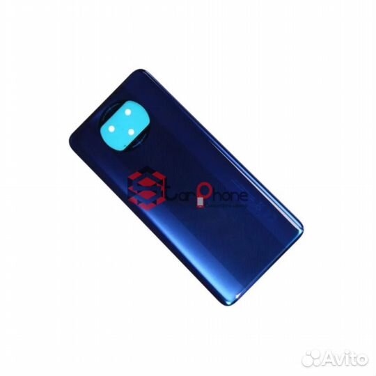 Задняя крышка Xiaomi Poco X3, синяя