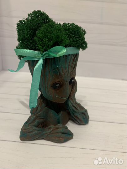 Малыш Грут со мхом