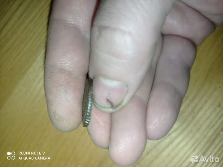 Полушка 1735год