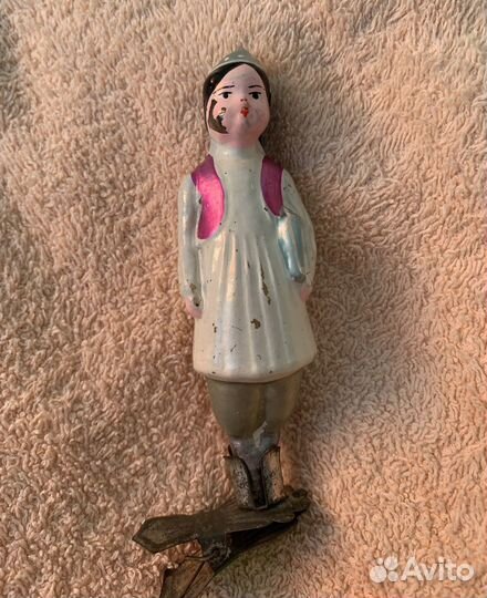 Елочная игрушка СССР узбечка