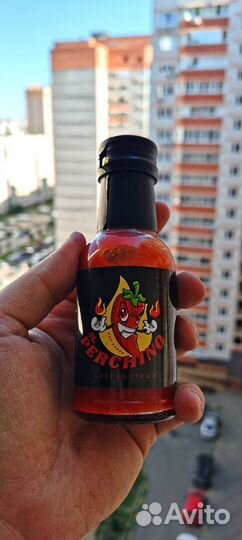 Крафтовый сверхострый соус из перцев чили