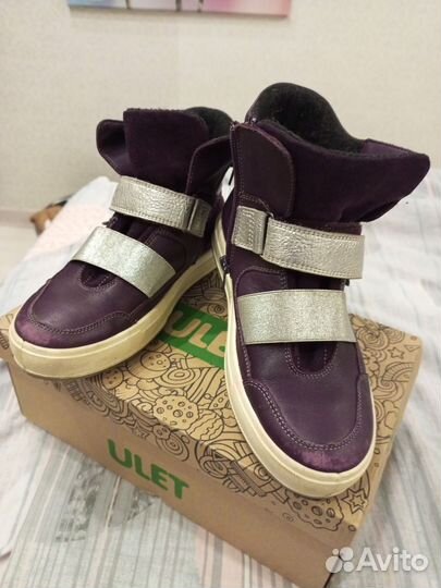 Ботинки демисезонные для девочки 35 размер