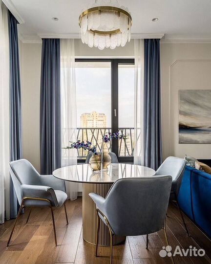 Дизайнерский ремонт квартир и домов по договору