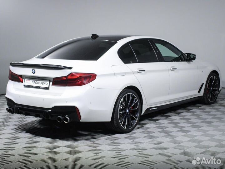 BMW 5 серия 2.0 AT, 2018, 118 254 км