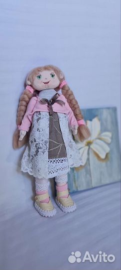 Текстильные куклы ручной работы