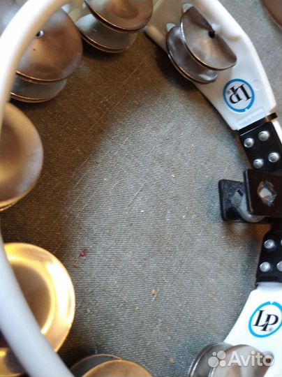 Тамбурин LP162 Cyclops Steel Jingles Tambourine