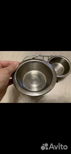 Миска металлическая