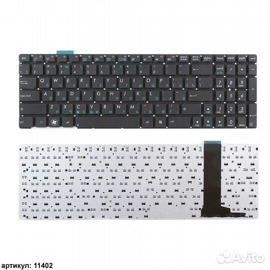 Клавиатура для ноутбука Asus G56, N56, N76 черная