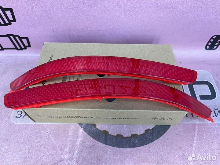 Комплект задних отражателей Kia Rio 2015 - 2017