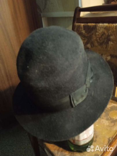 Шляпа черная