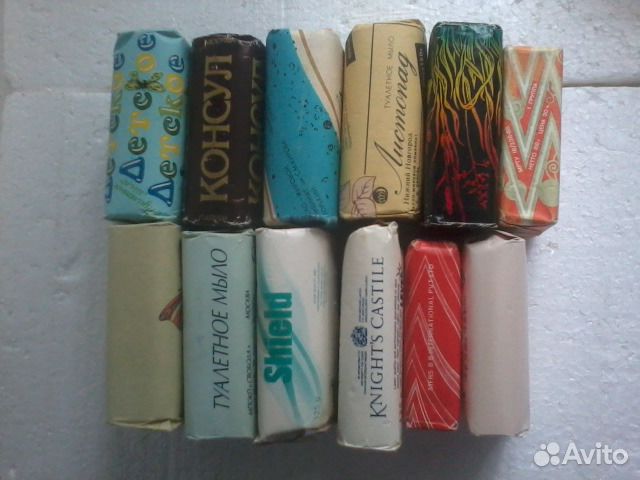 Мыло времен СССР