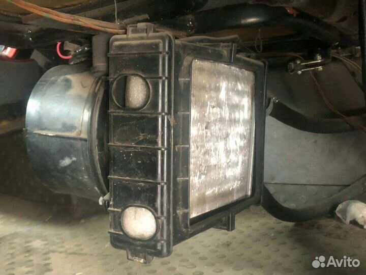 Радиатор, моторчик печки пассажиров на sprinter