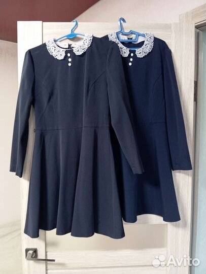 Платье школьное для девочки или для двойни 158