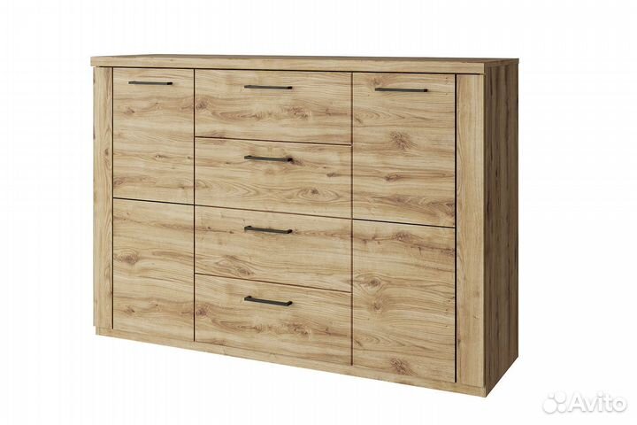 Doorset, Тумба 2D4S. Цвет дуб наварра