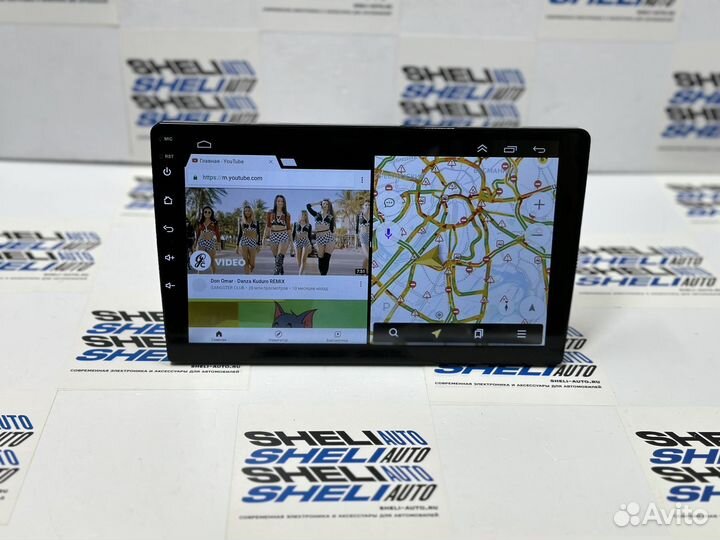 Магнитола 2din 9 дюймов на Андроид 10 CarPlay