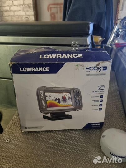 Эхолот Lowrance hook2-4x Bullet Skimmer CE ROW