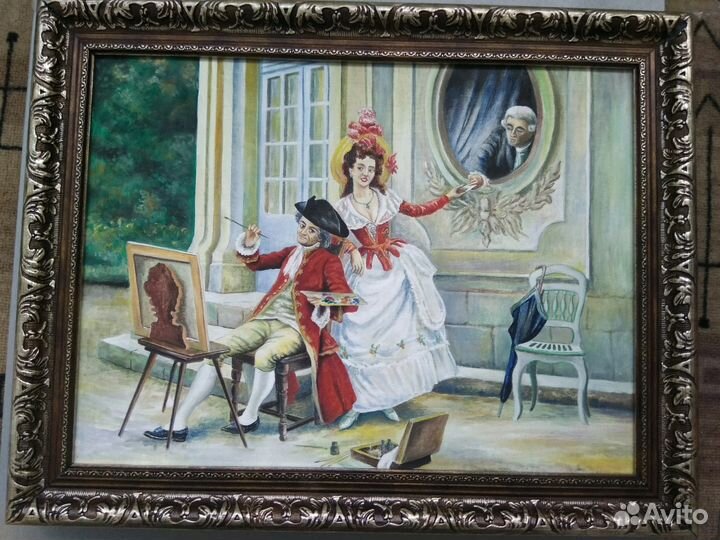 Картина маслом Записка и другие