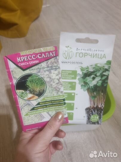 Проращиватель для семян и микрозелени