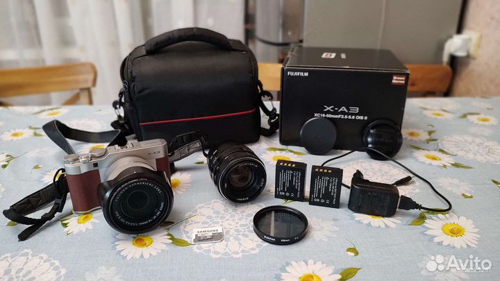 Fujifilm X-A3 Kit XC 16-50mm F3.5-5.6 OIS II Brown