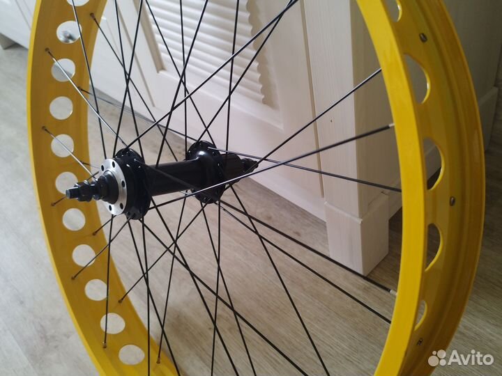 Заднее колесо на фэтбайк