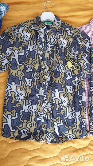 Рубашки школьные Benetton