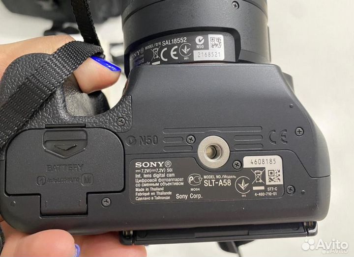 Фотоаппарат sony alpha SLT-A58