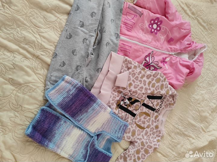 Вещи пакетом на девочку 98-104