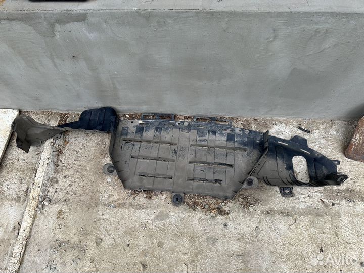 Задняя защита kia ceed jd (2)