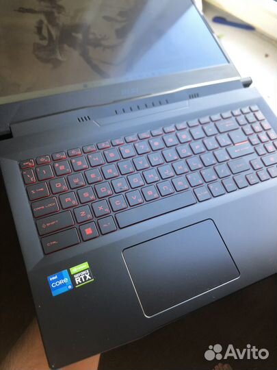 Игровой Ноутбук Msi Katana i5 11400H RTX 3060