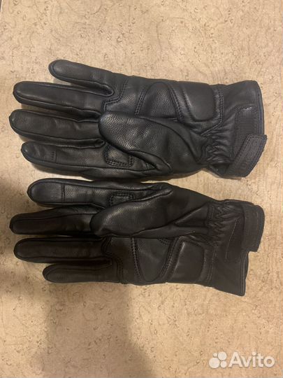 Мотоперчатки кожаные