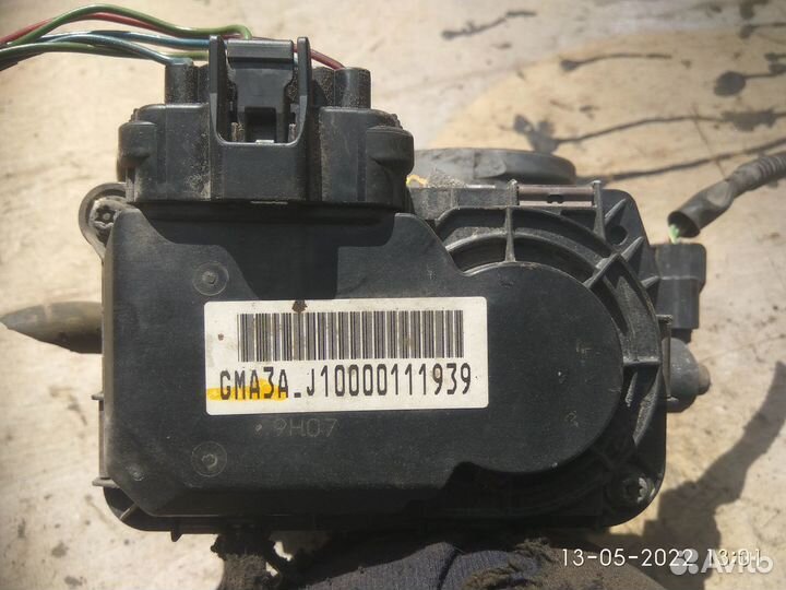 Заслонка дроссельная на Хонда Легенд 2007 года