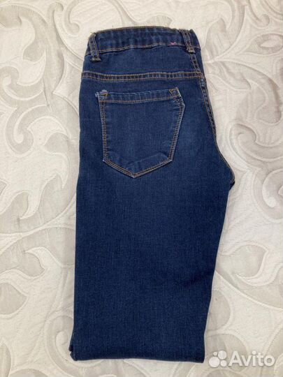 Джинсы хлопок стрейч на девочку. ОАЭ