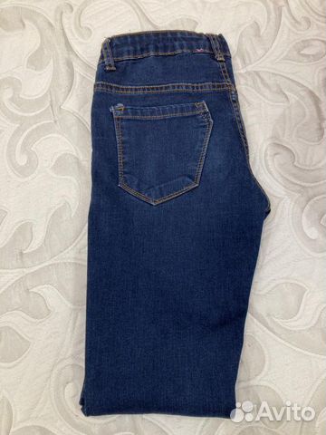 Джинсы хлопок стрейч на девочку. ОАЭ