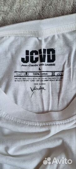 Футболка мужская jcvd новая оригинал