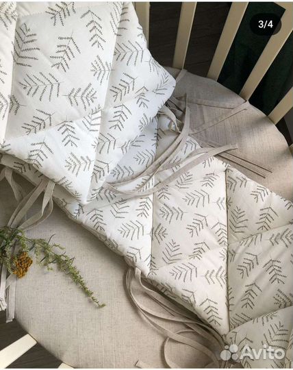 Бортики в кроватку