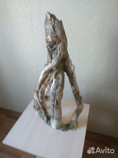 Коряга в аквариум