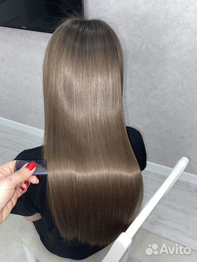 Окрашивание в один тон