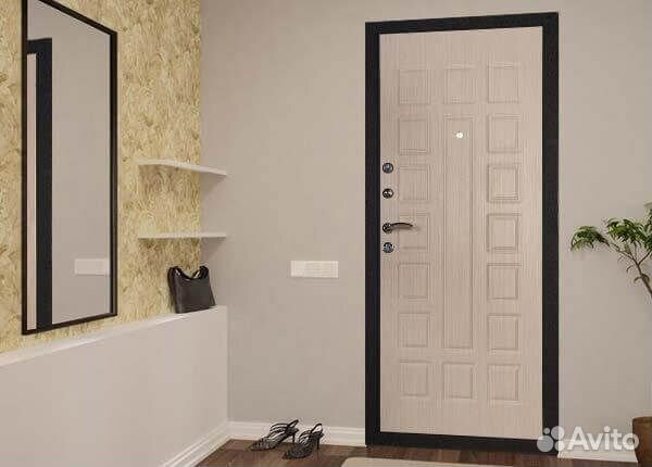 Дверь входная металлическая Йошкар Беленый дуб