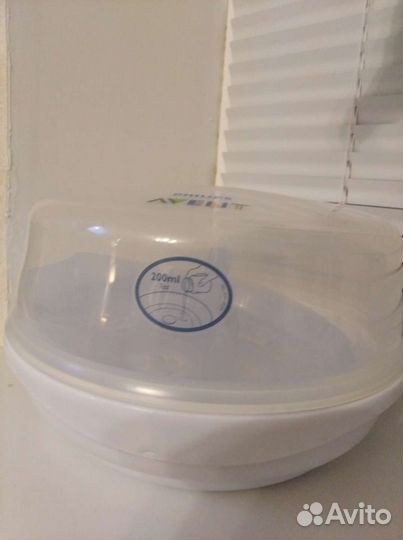 Стерилизатор для бутылочек+молокоотсос avent