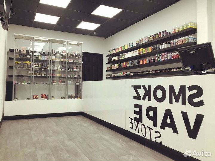 Продаётся готовый магазин Дымный блюз