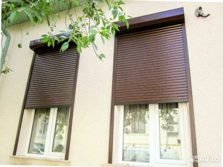 Рольставни, роллеты на окна