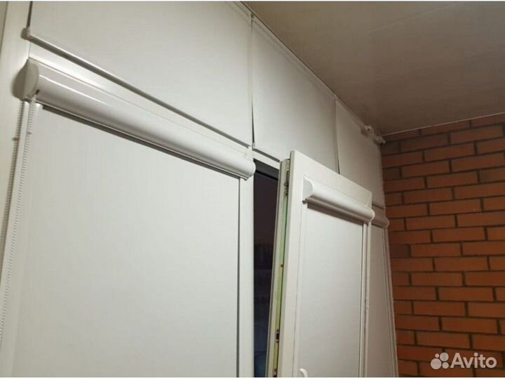 Рулонные кассетные шторы блекаут Q416