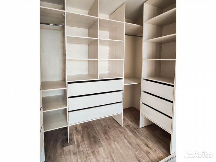 Гардеробная на заказ от производителя