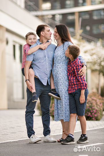 Сертификат для семейной фотосессии